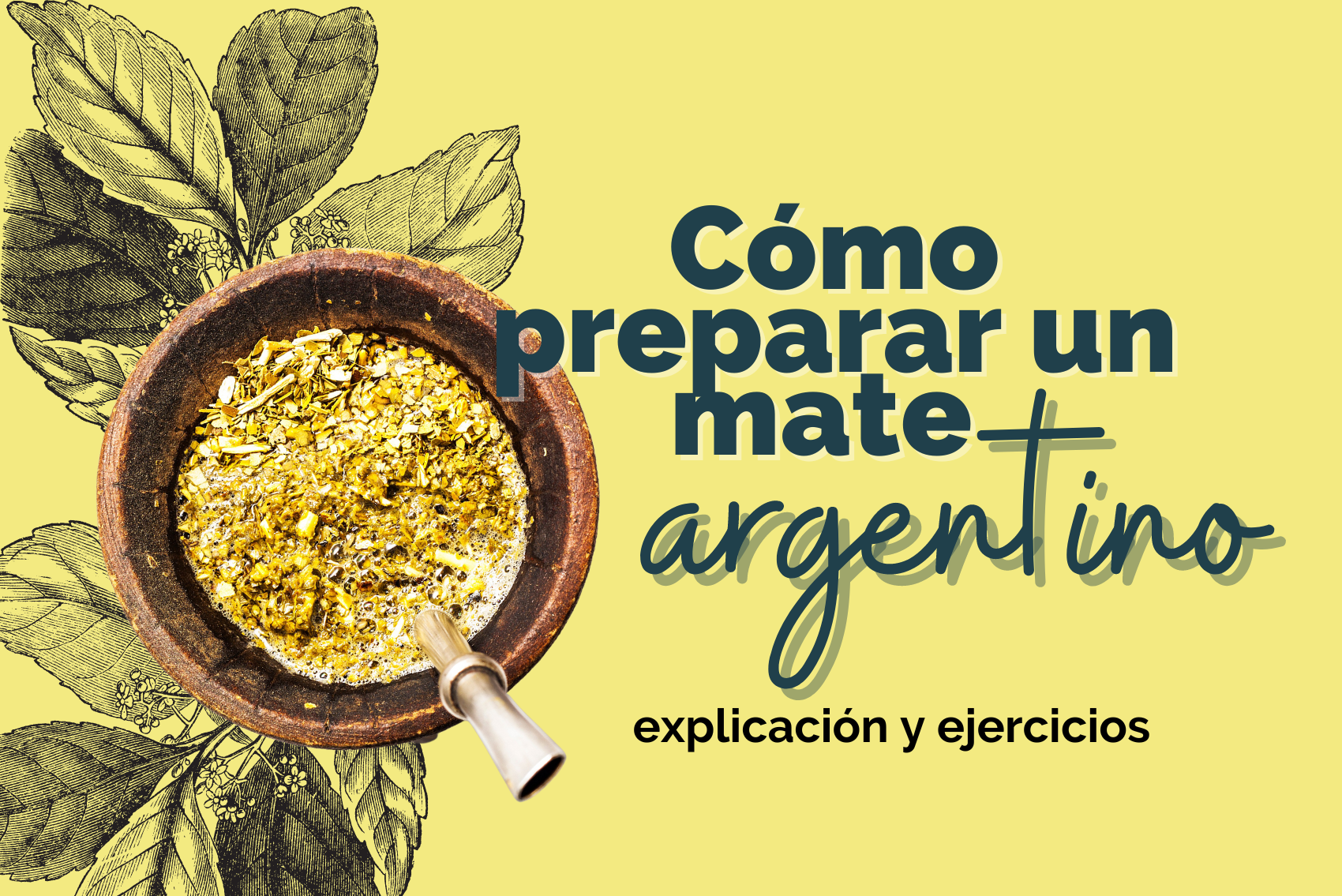 Cómo preparar el mate argentino - Hablamos en español